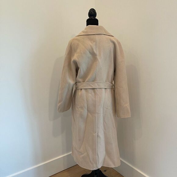 MAJE 
Gwenn Trench Coat - Ecru - Picture 7 of 11